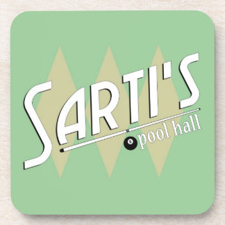 Sartis Pool Hall Getränkeuntersetzer