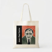 Sartre Tote Bag Tragetasche (Vorne)