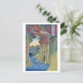 Saruhashi Monkey Bridge Kai Postkarte (Stehend Vorderseite)