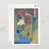 Saruhashi Monkey Bridge Kai Postkarte (Vorne/Hinten)