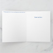 Saruskran über der Schildkröte im Meer Karte (Innenseite)