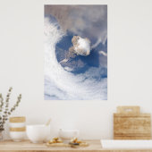 Sarychev Peak Vulkan Eruption Original Poster (Küche)