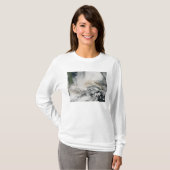 Sarychev Peak weht über das Meer von Okhotsk T-Shirt (Vorne ganz)