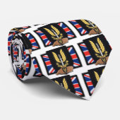 SAS-Abzeichen für Sonderflugdienste auf Wiedersehe Krawatte (Gerollt)