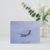 SAS ATR-72 CMAE-Postkarte Postkarte (Stehend Vorderseite)