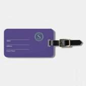 SaS Gepäckmarke Gepäckanhänger (Vorderseite horizontal)