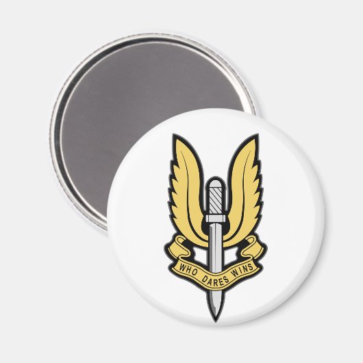 SAS-Insignien Magnet (Vorderseite/Rückseite)