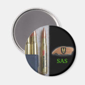 sas veteran war königliche Armee Marine iraq Nenne Magnet (Vorderseite/Rückseite)
