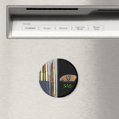 sas veteran war königliche Armee Marine iraq Nenne Magnet (In Situ (Geschirrspüler))