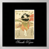 Sasaki Kojiro Painting, c. 1810-1820 Poster (Vorne)