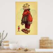 Sasaki Kojiro Poster (Küche)