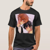 Sasaki und Miyano Manga Art T-Shirt (Vorderseite)