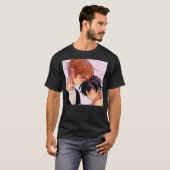 Sasaki und Miyano Manga Art T-Shirt (Vorne ganz)