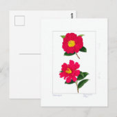 Sasanqua-Tafel: Ryomenko & Hiryu Postkarte (Vorne/Hinten)