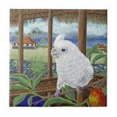 Sascha in Indonesien Fliese (Vorderseite)