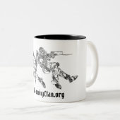 SASGamingClan Zweifarbige Tasse (VorderseiteRechts)