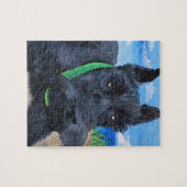 Sasha der schwarze Schnauzer Puzzle (Horizontal)