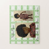 Sasha Doll Puzzle Cora Little Flower Dress (Vertikal)