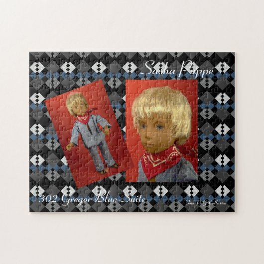 Sasha Doll Puzzle Gregor Blue Suite (Horizontal)