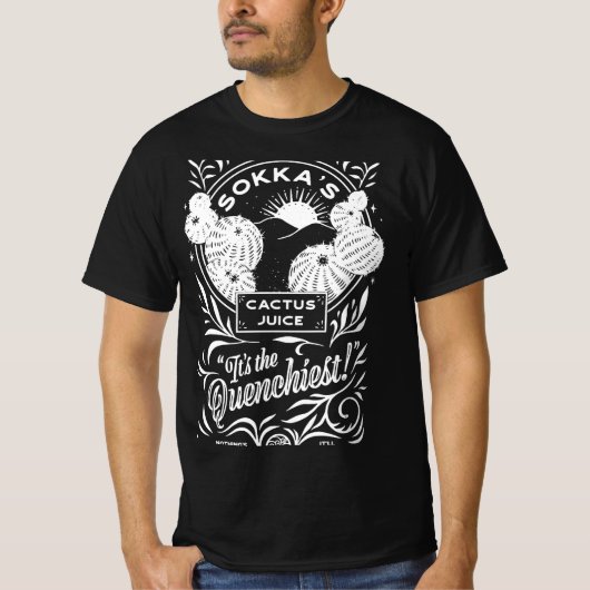 Sasha Grey Sokka s Handwerk Cactus Juice T-Shirt. T-Shirt (Vorderseite)