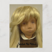 Sasha Puppe No Navel Postkarte (Vorderseite)