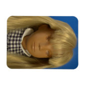 Sasha Puppe / Sasha Doll Premium Flexi Magnet (Horizontal)