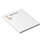 Sasha Siamese Katze Sitzen Rückansicht Kätzchen Cu Notizblock (angewinkelt)