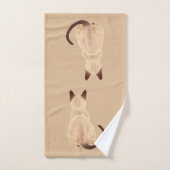 Sasha siamesische badhandtuch set (Handtuch)
