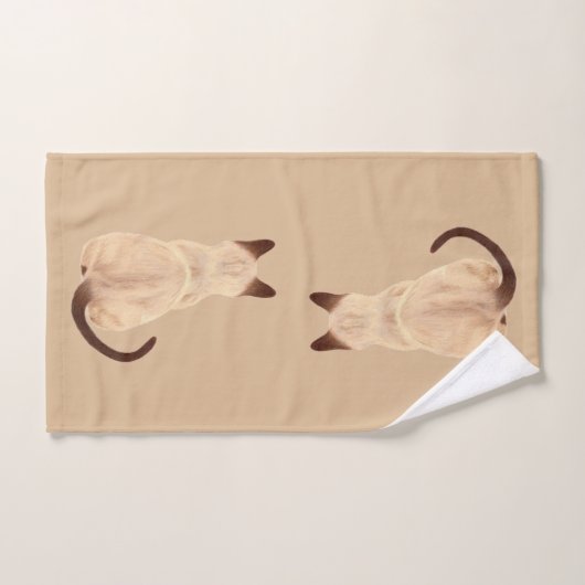 Sasha siamesische badhandtuch set (Handtuch)