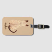 Sasha siamesische Katze, die hintere Gepäckanhänger (Vorderseite (Horizontal))