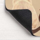 Sasha siamesische Katze, die hintere Mousepad (Ecke)