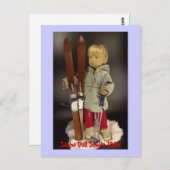 Sasha Studio Puppe Postkarte (Vorne/Hinten)