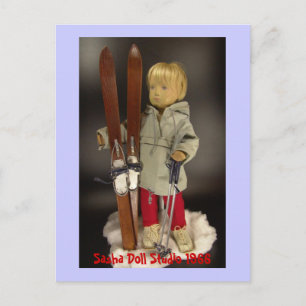 Sasha Studio Puppe Postkarte