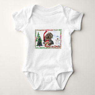 Sasha Sydney Silky Dog Mouse Holiday Apparel Baby Strampler