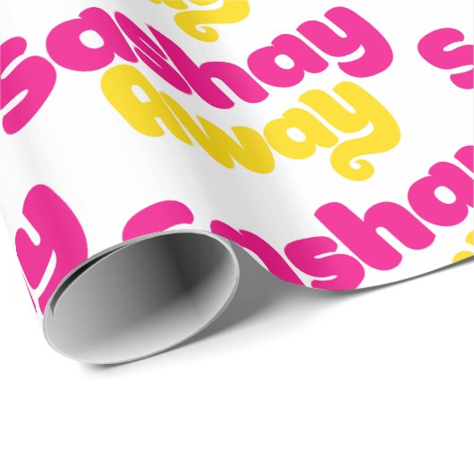 Sashay Away. Geschenkpapier (Rolleneckpunkt)
