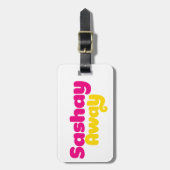 Sashay weg gepäckanhänger (Vorderseite vertikal)