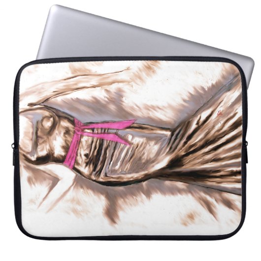 "Sashed" Laptop-Hülse Laptopschutzhülle (Vorderseite)