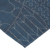 Sashiko-ähnlicher Stickerei Entwurf - Tischdecke (Schrägansicht)