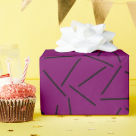 Sashiko-esque Geschenkpapier