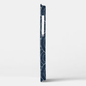 Sashiko Stickerei: Indisches japanisches Muster. Case-Mate iPhone Hülle (Rückseite / Links)