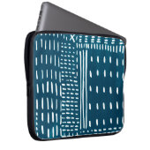 Sashiko Stitches Laptopschutzhülle (Vorne Rechts)