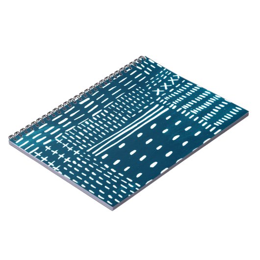 Sashiko Stitches Notizblock (Linke Seite)