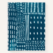 Sashiko Stitches Notizblock (Vorderseite)