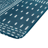 Sashiko Stitches Schneidebrett (Ecke)