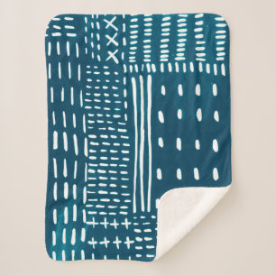 Sashiko Stitches Sherpadecke