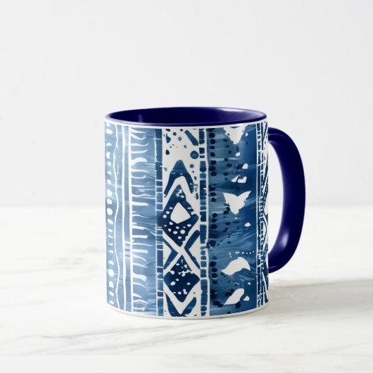 Sashiko Tasse (VorderseiteRechts)