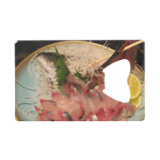 Sashimi 身 geldbeutel flaschenöffner (Vorderseite (Horizontal))