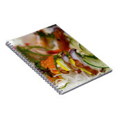 Sashimi Lmon Fisch Fisch Fisch Japanisch Notizblock (Rechte Seite)