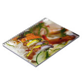 Sashimi Lmon Fisch Fisch Fisch Japanisch Notizblock (Linke Seite)