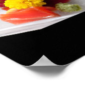 Sashimi-Poster in Japan Poster (Ecke)